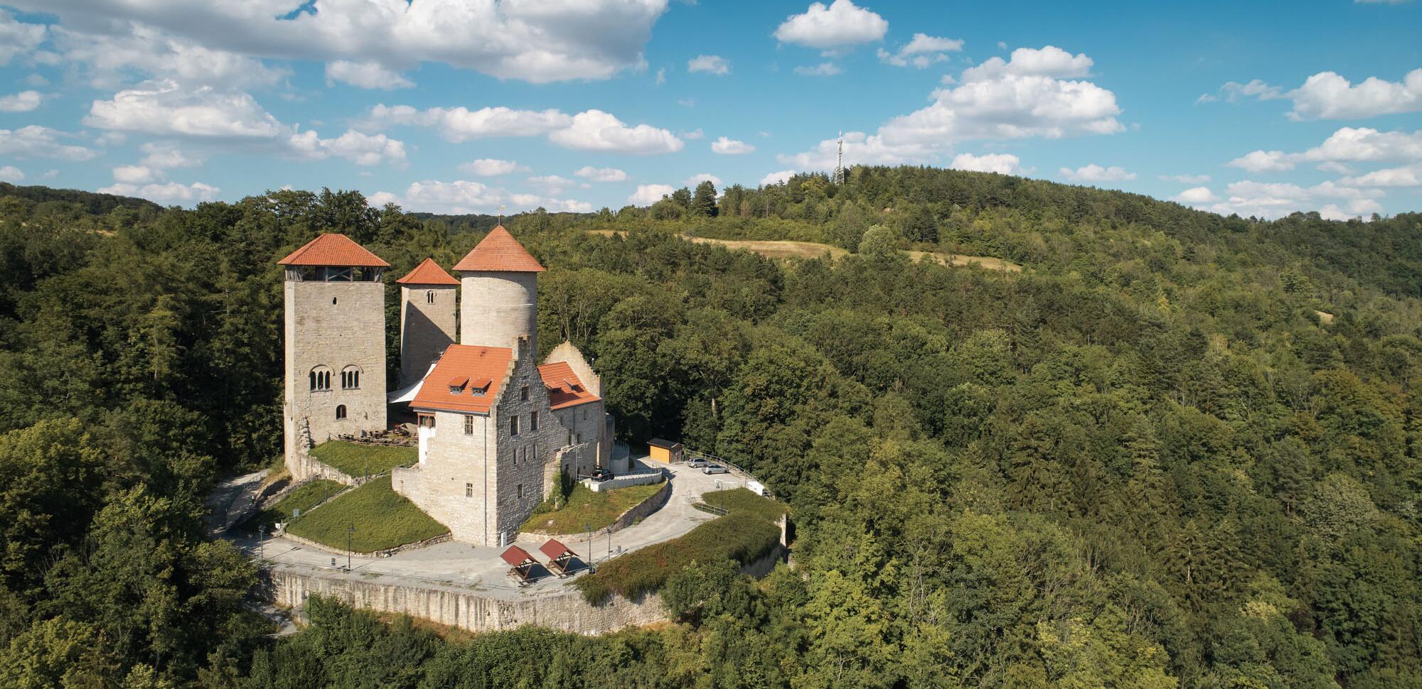 Burg Normannstein oberhalb von Treffurt