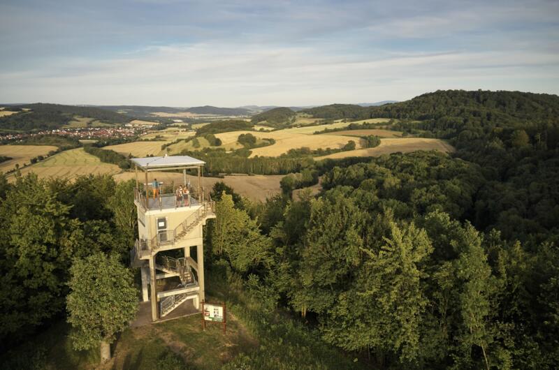 Aussichtsturm Point India am Premiumwanderweg P21